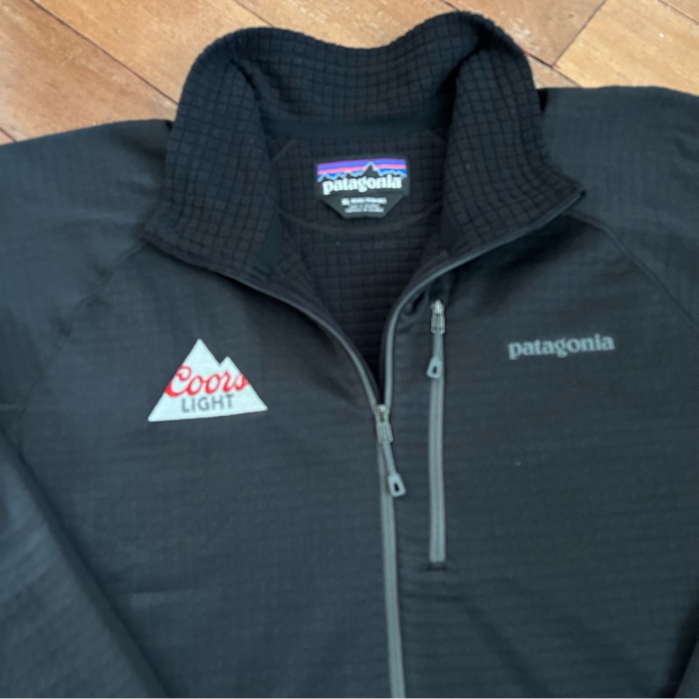 Patagonia R1 Black Quarter-Zip Sweatshirt
